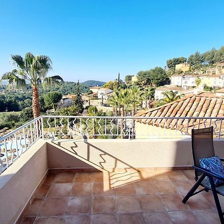 Hameau Des Amandiers Vue Mer - Piscine, Golf Et Tennis Prive Saint-Cyr-sur-Mer Extérieur photo