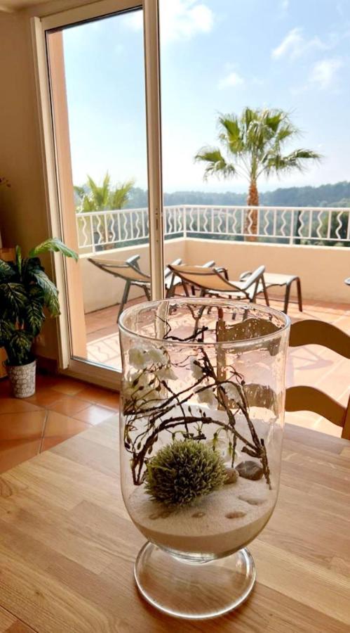 Hameau Des Amandiers Vue Mer - Piscine, Golf Et Tennis Prive Saint-Cyr-sur-Mer Extérieur photo